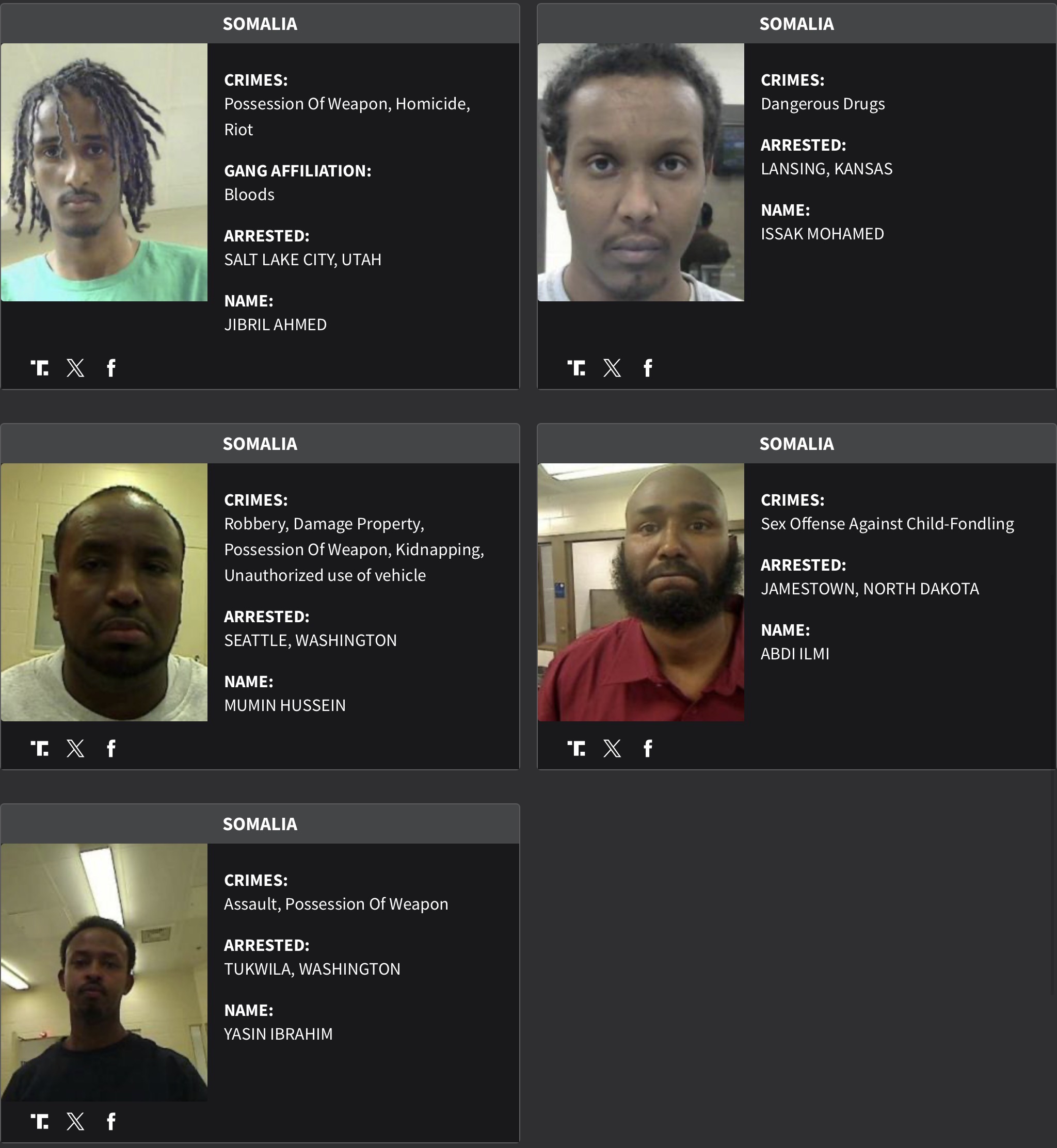 Somalia DHS arrest sheet 9
