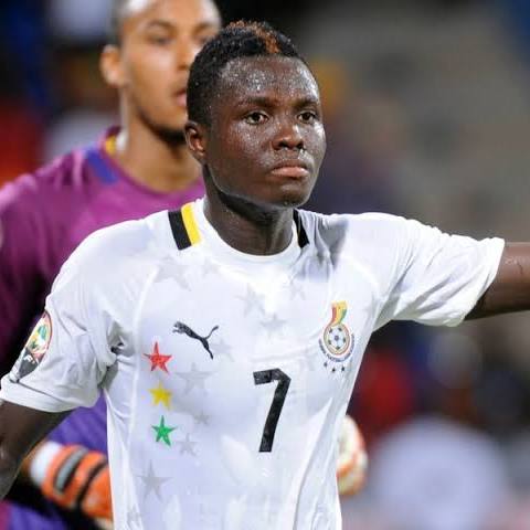 Reader-supplied football photograph accompanying the Samuel Inkoom case report; identity not independently authenticated