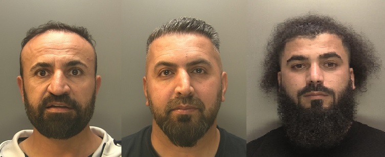 L–R: Dilshad Shamo, Ali Khdir & Ramal Briem — subject to Serious Crime Prevention Orders