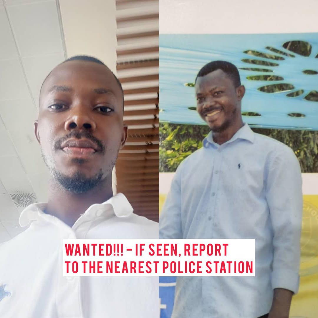 Wisdom Tetteh — declared wanted by Accra Regional Police Command
