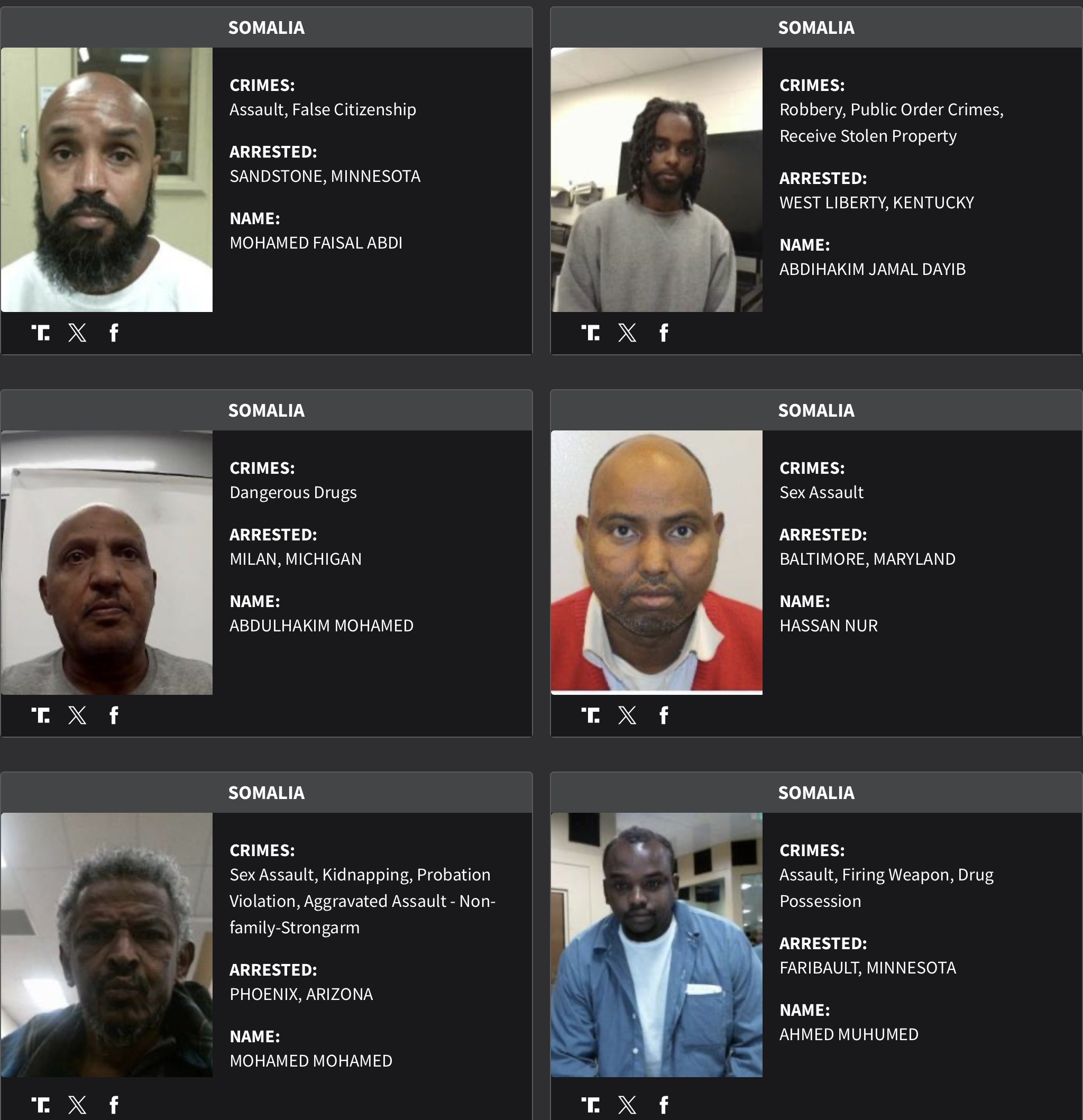 Somalia DHS arrest sheet 3